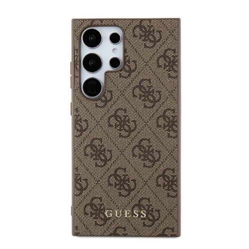 Kup Etui Guess GUHCS24LG4GFBR Samsung Galaxy S24 Ultra hardcase 4G Metal Gold Logo brązowy/brown - GUE3384 - {ean13} - Sklep Home Screen