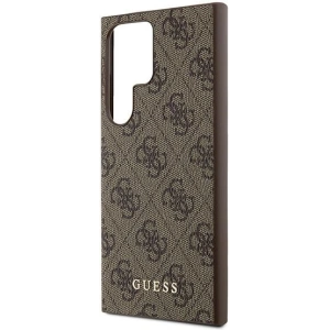 Kup Etui Guess GUHCS24LG4GFBR Samsung Galaxy S24 Ultra hardcase 4G Metal Gold Logo hnědý/brown - GUE3384 - {ean13} - Sklep Home Screen