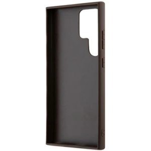 Buy Guess GUHCS24LG4GFBR Samsung Galaxy S24 Ultra hardcase 4G Metal Gold Logo brown - GUE3384 - {ean13} - Home Screen Store Europe