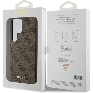 Kup Etui Guess GUHCS24LG4GFBR Samsung Galaxy S24 Ultra hardcase 4G Metal Gold Logo hnědý/brown - GUE3384 - {ean13} - Sklep Home Screen