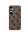 Kup Etui Guess GUHCS24SG4GFBR Samsung Galaxy S24 hardcase 4G Fém Arany Logó barna/brown - GUE3385 - {ean13} - Sklep Home Screen