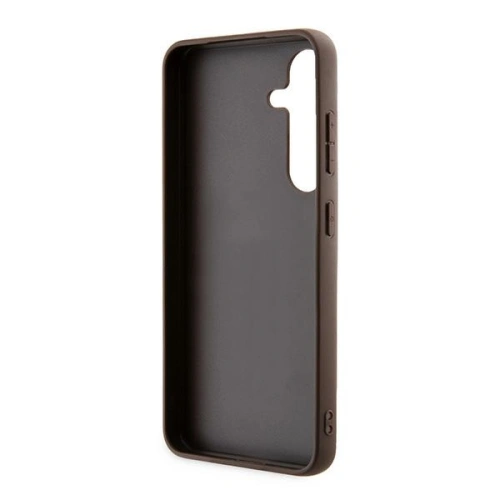 Kup Etui Guess GUHCS24SG4GFBR Samsung Galaxy S24 hardcase 4G Fém Arany Logó barna/brown - GUE3385 - {ean13} - Sklep Home Screen