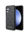 Case Guess GUHCS24SG4GFGR Samsung Galaxy S24 Hardcase 4G Metall Gold Logo schwarz/black
