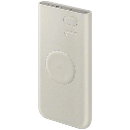 Kup Vezeték nélküli powerbank Samsung EB-U2510XU 10000mAh 2xUSB-C 25W + USB-C / USB-C 20cm kábel bézs színben - SMG1104 - {ean13} - Sklep Home Screen