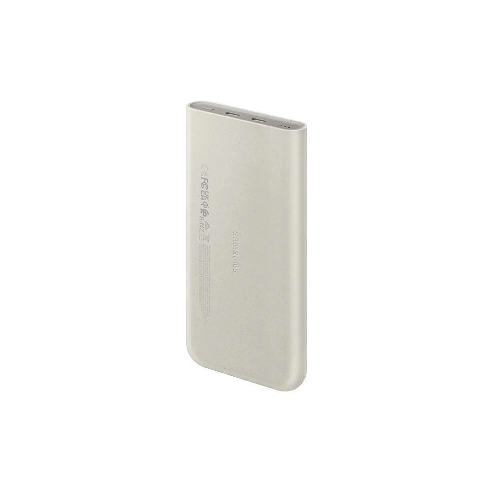Powerbank bezprzewodowy Samsung EB-U2510XU 10000mAh 2xUSB-C 25W + kabel USB-C / USB-C 20cm beżowy/beige