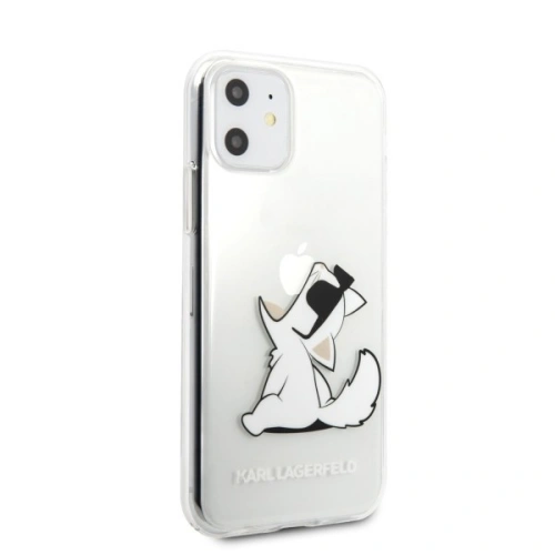 Kup Karl Lagerfeld KLHCN61CFNRC iPhone 11 Hartschalenetui transparent Choupette Fun - KLD137CL - {ean13} - Sklep Home Screen