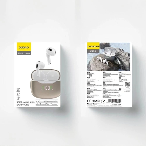 Kup Drahtlose In-Ear-Kopfhörer Dudao U15N TWS Bluetooth 5.1 weiß - DDA350 - {ean13} - Sklep Home Screen