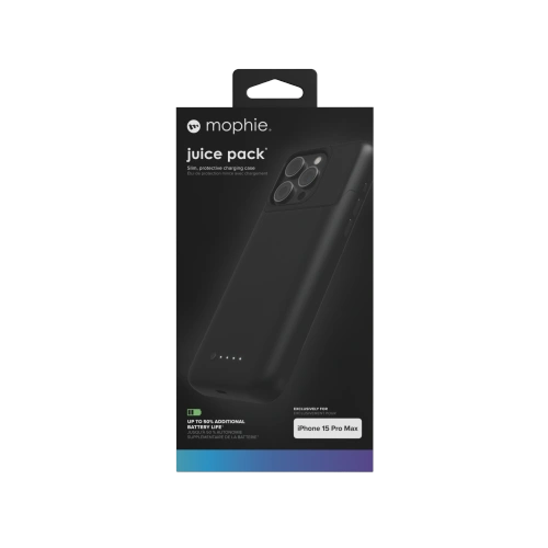 Kup Etui z powerbankiem Mophie Juice Pack Apple iPhone 15 Pro Max 3000mAh - MPH69 - {ean13} - Sklep Home Screen