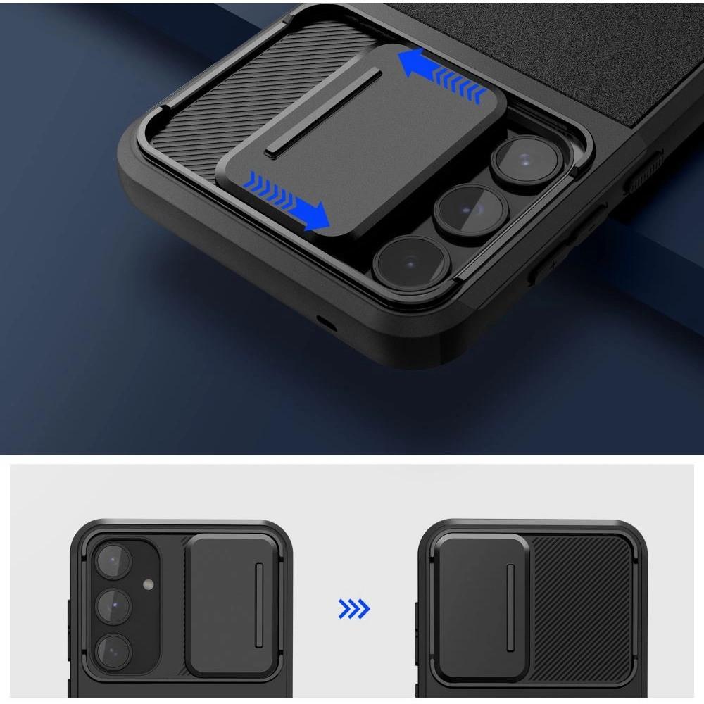 Etui Tech-Protect Velar Cam+ Samsung Galaxy A55 5G Black
