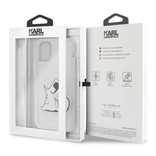 Buy Karl Lagerfeld KLHCN61CFNRC iPhone 11 hardcase transparent Choupette Fun - KLD137CL - {ean13} - Home Screen Store Europe