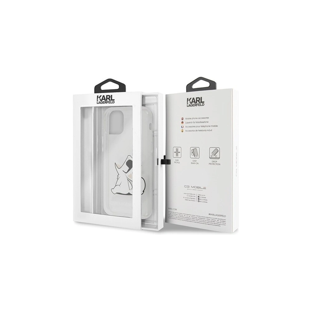 Karl Lagerfeld KLHCN61CFNRC iPhone 11 hardcase transparent Choupette Fun