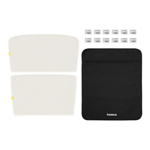 Buy Baseus T-Space dual layer car sun protection for Tesla Model 3 white - BSU4878 - {ean13} - Home Screen Store Europe