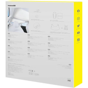 Kup Samochodowa ochrona przeciwsłoneczna z podwójną warstwą Baseus T-Space dla Tesla Model 3 biała - BSU4878 - {ean13} - Sklep Home Screen