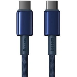 Kup Kabel Baseus Tungsten Glod USB-C / USB-C 100W 1m blau - BSU4879 - {ean13} - Sklep Home Screen