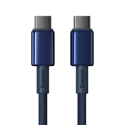 Kup Cablul Baseus Tungsten Glod USB-C / USB-C 100W 1m albastru - BSU4879 - {ean13} - Sklep Home Screen