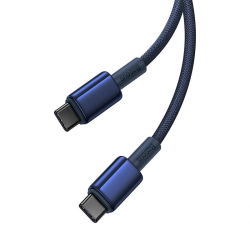 Kup Cablul Baseus Tungsten Glod USB-C / USB-C 100W 1m albastru - BSU4879 - {ean13} - Sklep Home Screen