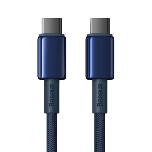 Kup Cablul Baseus Tungsten Glod USB-C / USB-C 100W 2m albastru - BSU4880 - {ean13} - Sklep Home Screen