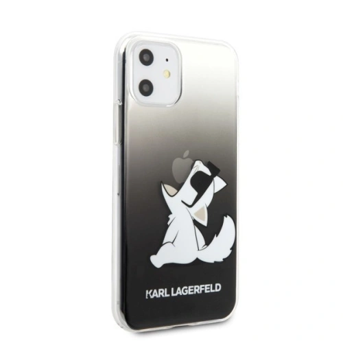 Kup Karl Lagerfeld KLHCN61CFNRCBK iPhone 11 Hartschalenetui schwarz/schwarz Choupette Fun - KLD138BLK - {ean13} - Sklep Home Screen
