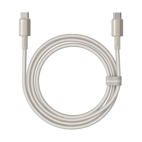 Kup Cablu Baseus Tungsten Glod USB-C / USB-C 100W 1m auriu - BSU4881 - {ean13} - Sklep Home Screen