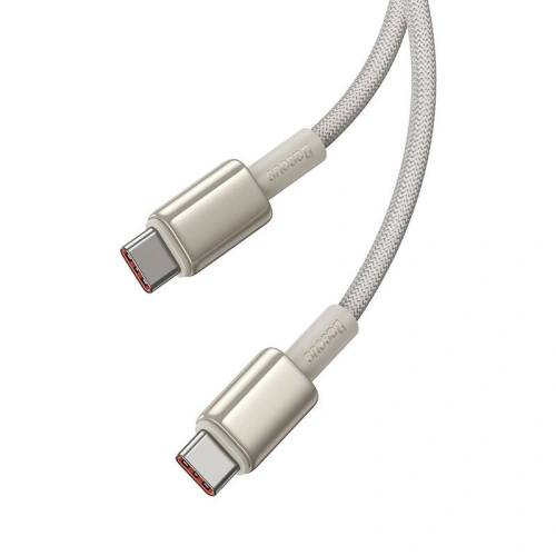 Kup Cablu Baseus Tungsten Glod USB-C / USB-C 100W 1m auriu - BSU4881 - {ean13} - Sklep Home Screen