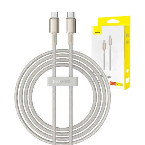 Kup Kabel Baseus Tungsten Glod USB-C / USB-C 100W 2m zlatý - BSU4882 - {ean13} - Sklep Home Screen