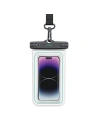 Wasserdichte Hülle USAMS US-YD013 für 6,7" IP68 weiß/white