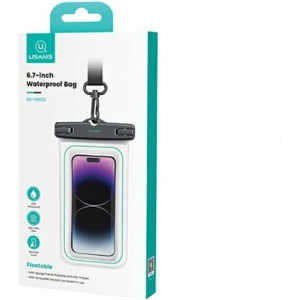 Kup Etui impermeabil USAMS US-YD013 pentru 6.7" IP68 alb/white - USA1096 - {ean13} - Sklep Home Screen