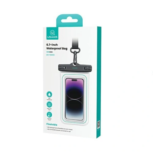 Kup Etui impermeabil USAMS US-YD013 pentru 6.7" IP68 alb/white - USA1096 - {ean13} - Sklep Home Screen