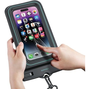 Kup Etui wodoodporne USAMS US-YD013 do 6.7" IP68 czarny/black - USA1097 - {ean13} - Sklep Home Screen