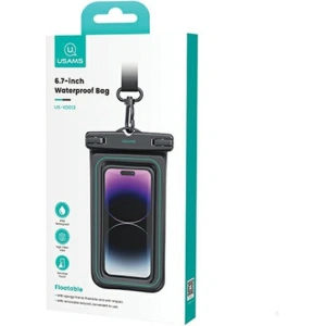 Kup Etui wodoodporne USAMS US-YD013 do 6.7" IP68 czarny/black - USA1097 - {ean13} - Sklep Home Screen
