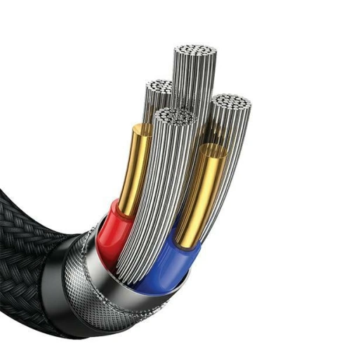 Kup Kabel USAMS US-SJ645 U85 USB-A+USB-C/USB-C, Lightning, microUSB 6w1 1,2m 100W PD Schnellladung schwarz/black - USA1098 - {ean13} - Sklep Home Screen