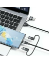 Kup Cablul USAMS US-SJ645 U85 USB-A+USB-C/USB-C, Lightning, microUSB 6w1 1,2m 100W PD Încărcare Rapidă negru/black - USA1098 - {ean13} - Sklep Home Screen