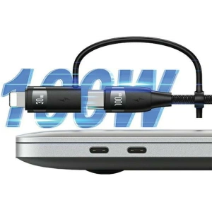 Kup Kabel USAMS US-SJ646 U85 USB-A+USB-C/USB-C, Lightning, microUSB 6w1 2m 100W PD Fast Charge czarny/black - USA1099 - {ean13} - Sklep Home Screen