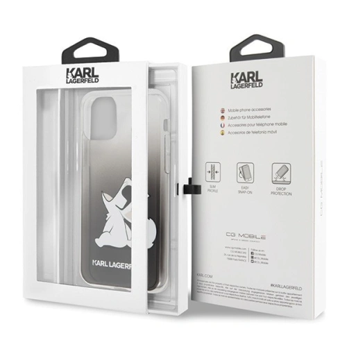 Kup Karl Lagerfeld KLHCN61CFNRCBK iPhone 11 Hartschalenetui schwarz/schwarz Choupette Fun - KLD138BLK - {ean13} - Sklep Home Screen