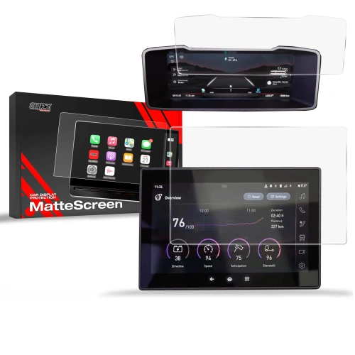 Buy Matte GrizzGlass CarDisplay Protection Renault C Evolution [2in1] - GRZ9329 - {ean13} - Home Screen Store Europe