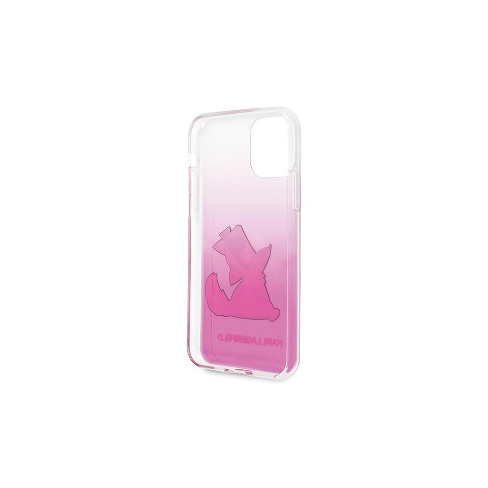 Karl Lagerfeld KLHCN61CFNRCPI iPhone 11 hardcase różowy/pink Choupette Fun