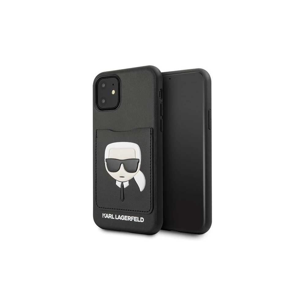 Karl Lagerfeld KLHCN61CSKCBK iPhone 11 hardcase czarny/black