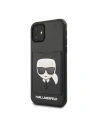 Kup Karl Lagerfeld KLHCN61CSKCBK iPhone 11 Hartschalenetui schwarz/schwarz - KLD140BLK - {ean13} - Sklep Home Screen