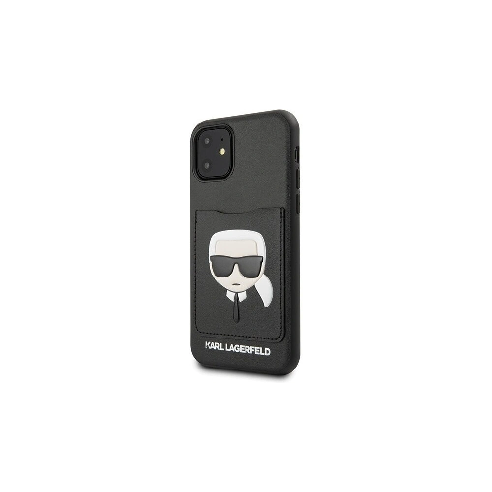 Karl Lagerfeld KLHCN61CSKCBK iPhone 11 hardcase czarny/black
