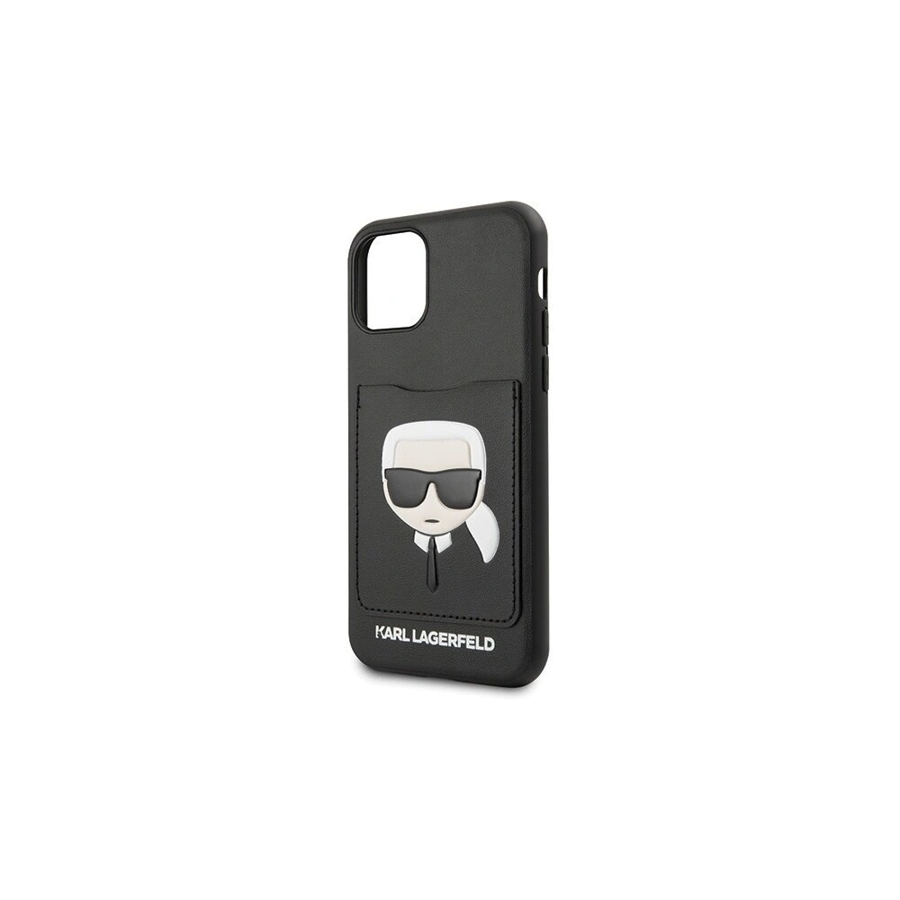 Karl Lagerfeld KLHCN61CSKCBK iPhone 11 hardcase czarny/black