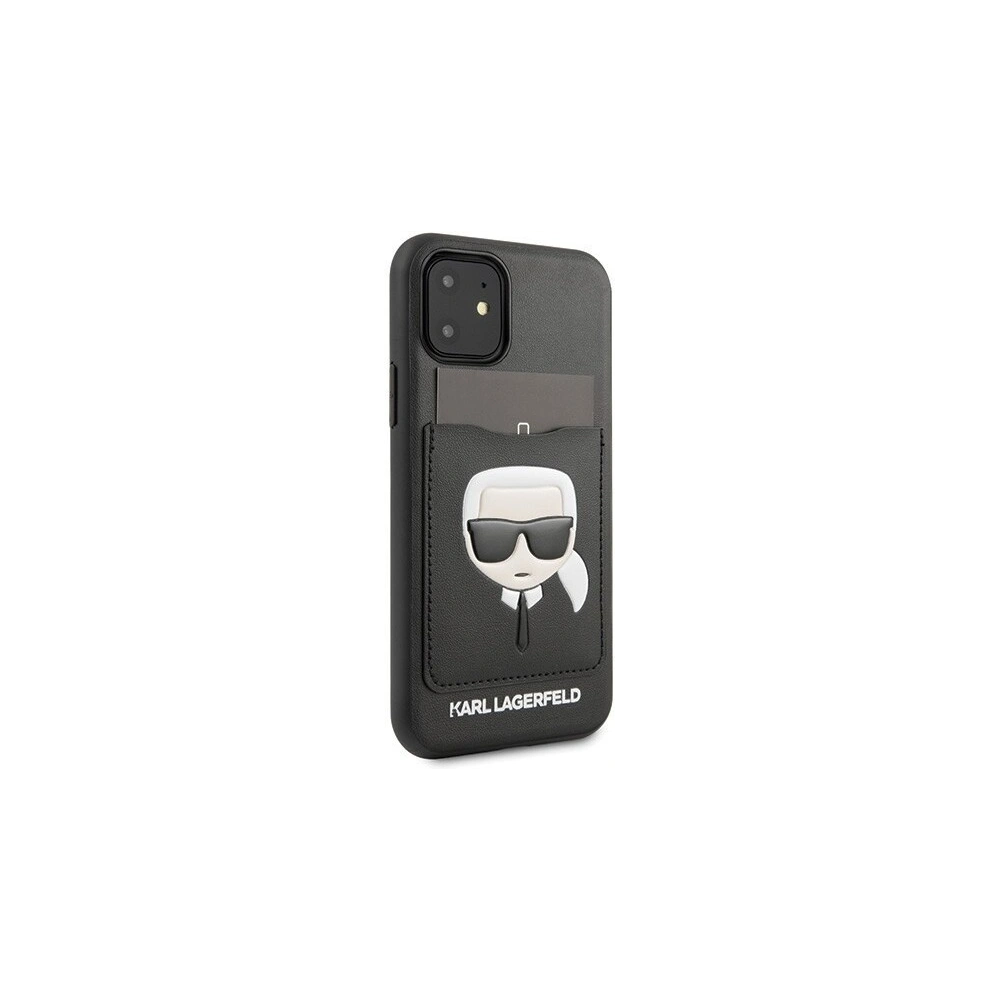 Karl Lagerfeld KLHCN61CSKCBK iPhone 11 hardcase czarny/black