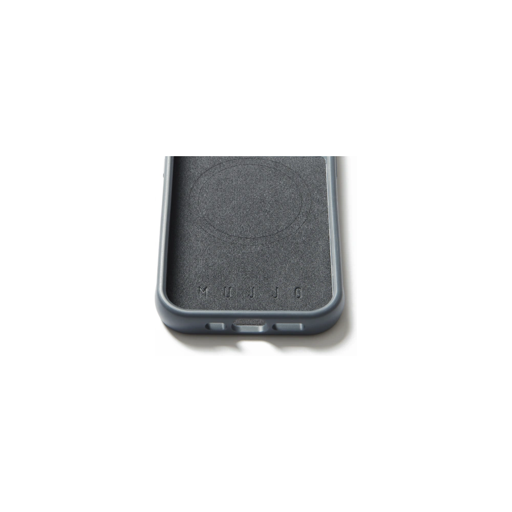 Etui Mujjo Impact Case Apple iPhone 15 Pro MagSafe steel blue