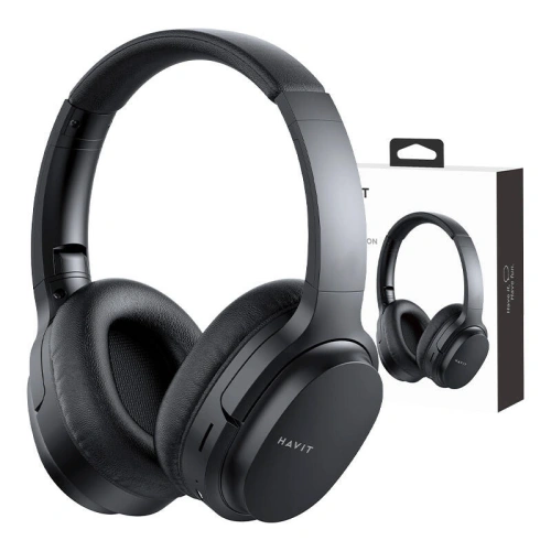 Kup Căști wireless over-ear HAVIT I62 Bluetooth 5.1 negre - HVT286 - {ean13} - Sklep Home Screen
