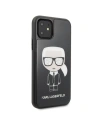 Kup Karl Lagerfeld KLHCN61DLFKBK iPhone 11 negru/black hard case Iconic Karl Glitter - KLD141BLK - {ean13} - Sklep Home Screen