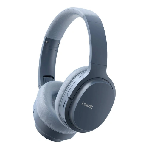 Kup Căști wireless over-ear HAVIT I62 Bluetooth 5.1 albastre - HVT287 - {ean13} - Sklep Home Screen