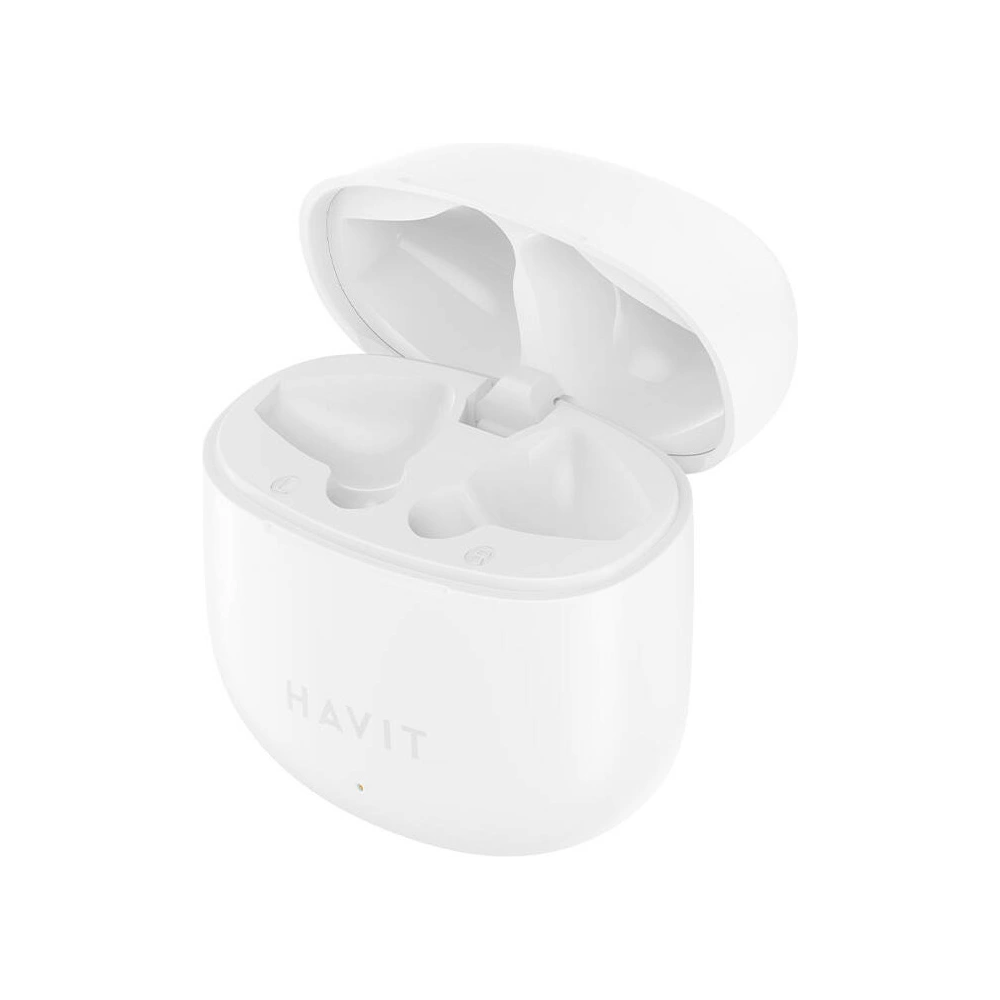 Słuchawki bezprzewodowe douszne HAVIT TW976 Bluetooth 5.3 białe