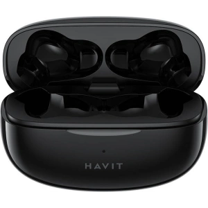 Kup Słuchawki bezprzewodowe dokanałowe HAVIT TW910 Bluetooth 5.3 czarne - HVT291 - {ean13} - Sklep Home Screen