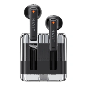 Kup Słuchawki bezprzewodowe douszne HAVIT TW981 Bluetooth 5.3 czarne - HVT293 - {ean13} - Sklep Home Screen