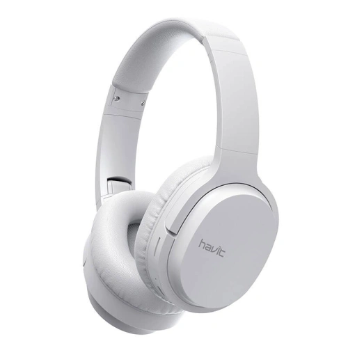 Buy HAVIT I62 wireless headphones Bluetooth 5.1 white - HVT294 - {ean13} - Home Screen Store Europe