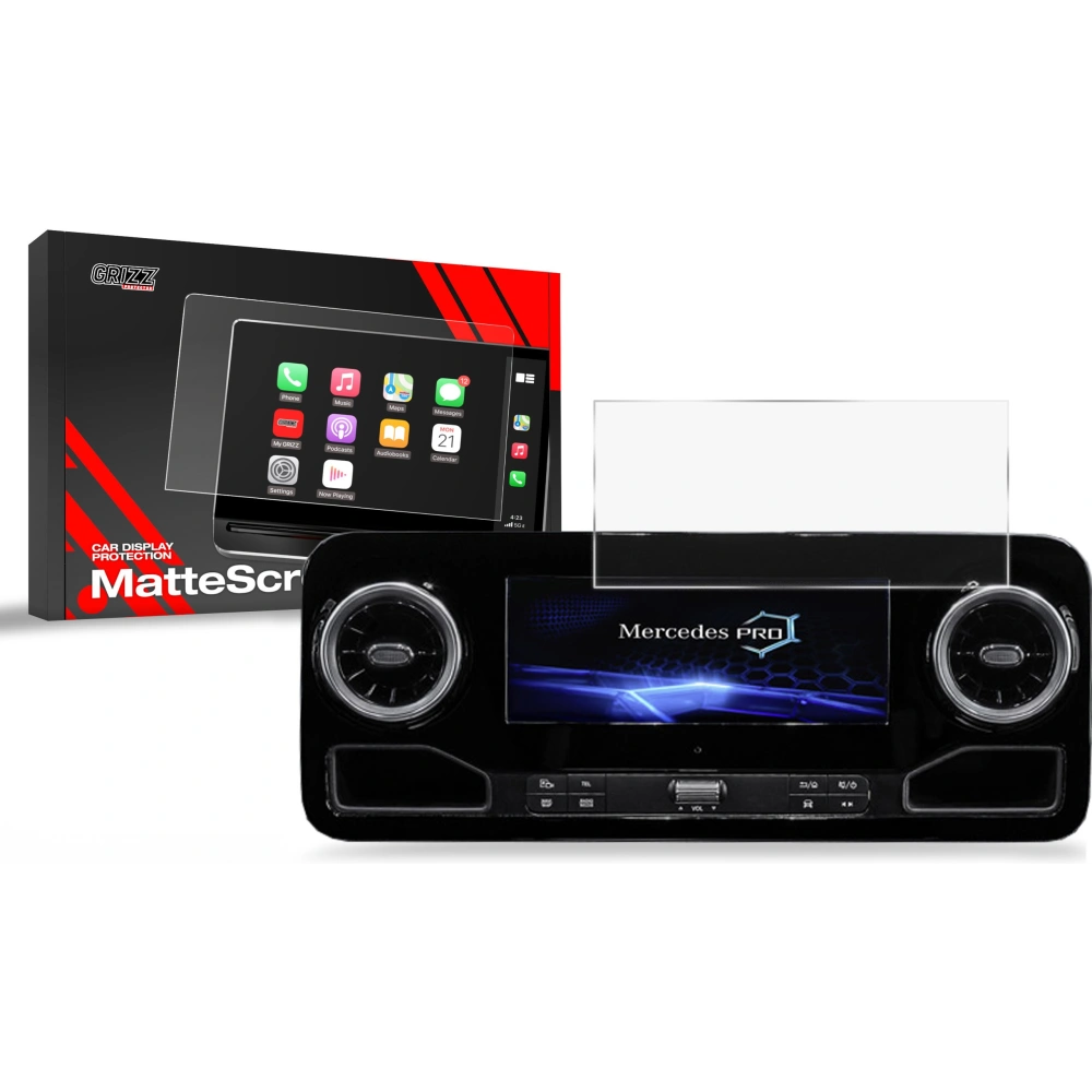 Folia matowa GrizzGlass CarDisplay Protection do Mercedes Sprinter MBUX 10,25" 2019-2025
